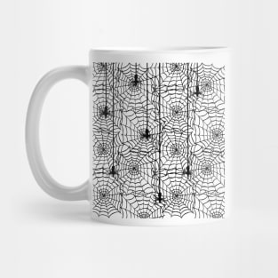 Spider Cob Web Halloween Mug